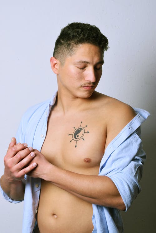 有关人, 刺青的, 垂直拍摄的免费素材图片