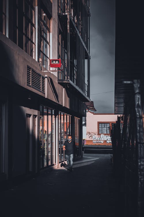 有关人, 垂直拍摄, 巷弄的免费素材图片