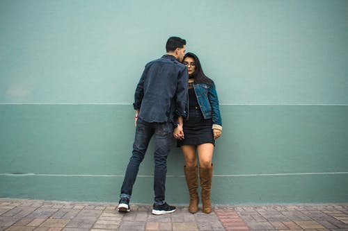 有关一起, 全景, 可爱的情侣的免费素材图片