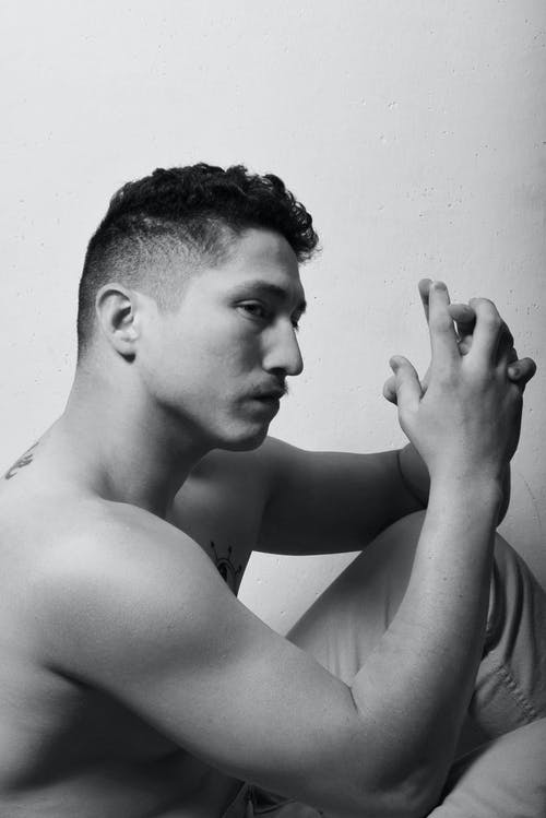 有关bw, 人, 侧面图的免费素材图片