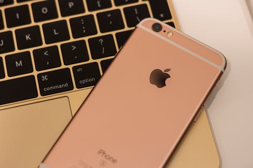 玫瑰金iphone 6s · 免费素材图片