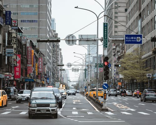 有关中央, 交通, 光的免费素材图片