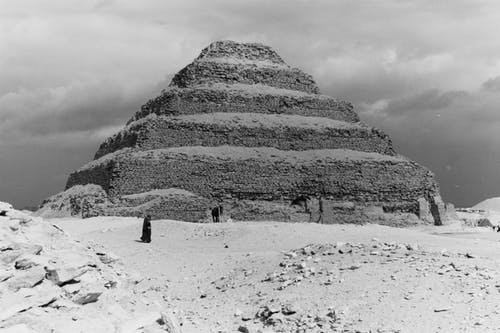 王国初期的金字塔建造 · 免费素材图片