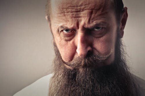 留着胡子，胡子的老人 · 免费素材图片