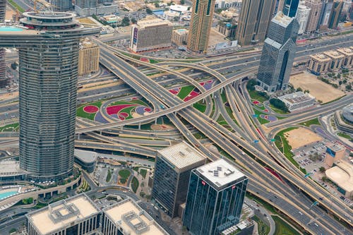 有关交通系统, 城市, 基础设施的免费素材图片