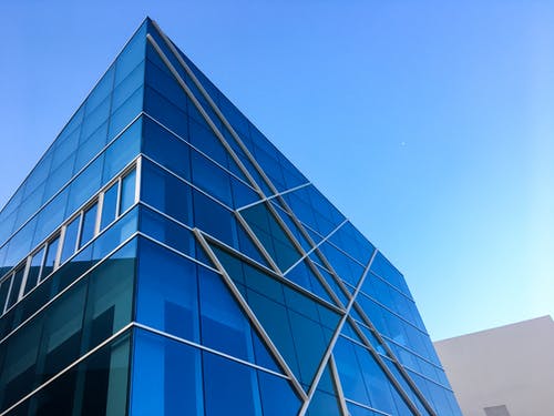 蓝色大厦 · 免费素材图片