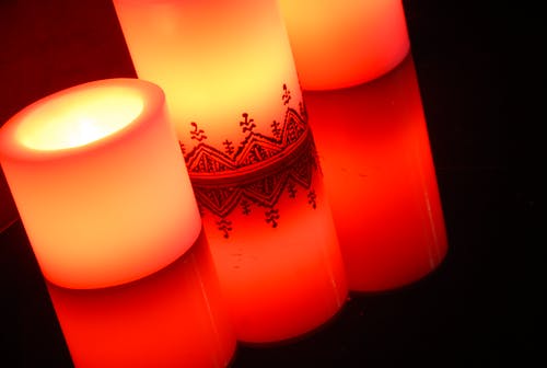 三个支柱蜡烛 · 免费素材图片