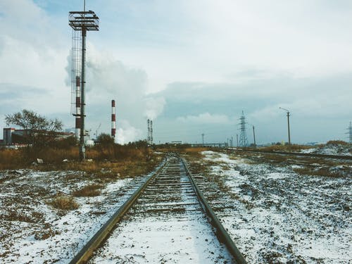 铁路景观摄影 · 免费素材图片