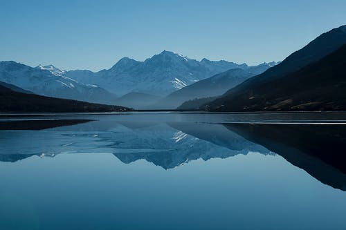 山间湖平静的身体 · 免费素材图片