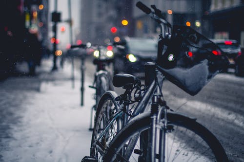 黑山自行车 · 免费素材图片
