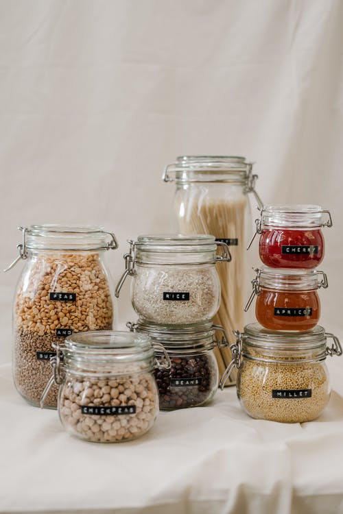 玻璃罐装食物 · 免费素材图片