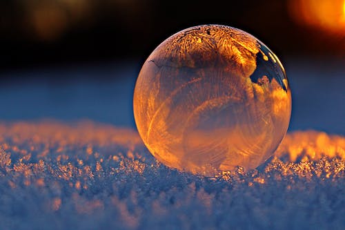 透明玻璃球 · 免费素材图片