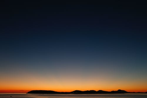 夜晚的天空风景 · 免费素材图片