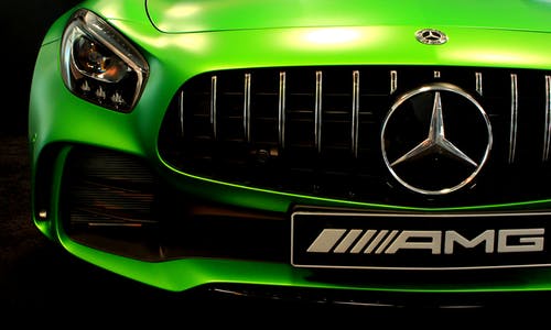 绿色梅赛德斯 奔驰amg · 免费素材图片