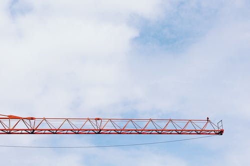 白天多云的天空下的红鹤照片 · 免费素材图片