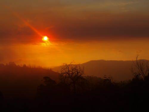 夕阳壁纸 · 免费素材图片