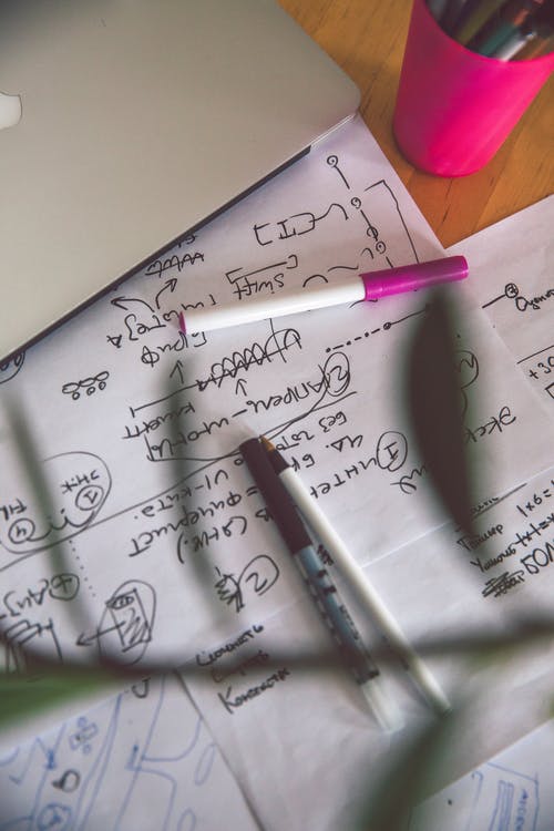 表上的注释 · 免费素材图片