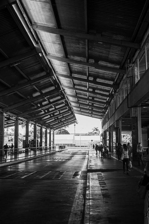 有关bw, 中央, 人行道的免费素材图片