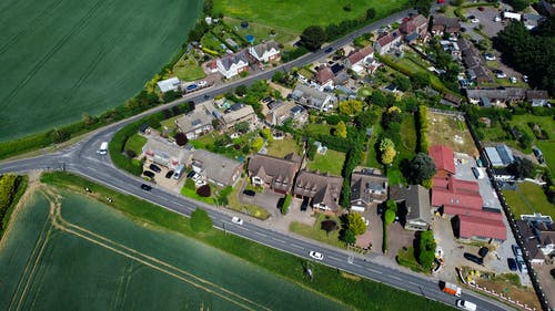 有关居住区, 无人机摄影, 无人空拍机的免费素材图片