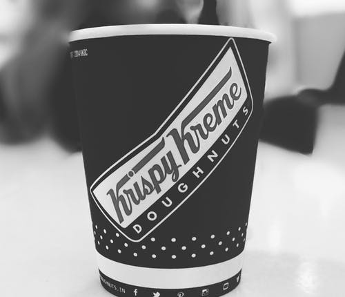 Krispy Kreme甜甜圈独奏杯 · 免费素材图片