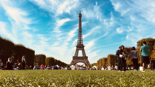 法国巴黎埃菲尔铁塔 · 免费素材图片
