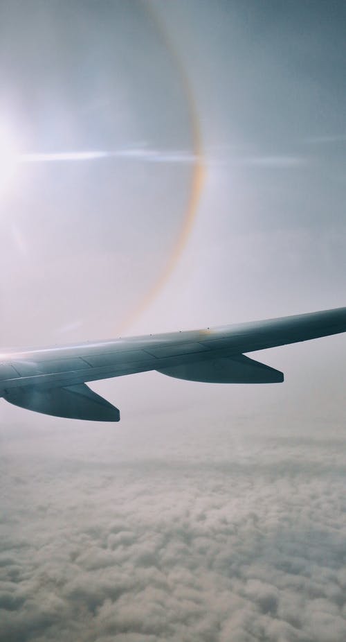 有关天空, 太阳, 平面的免费素材图片