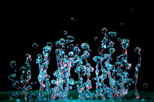 水体的显微摄影 · 免费素材图片