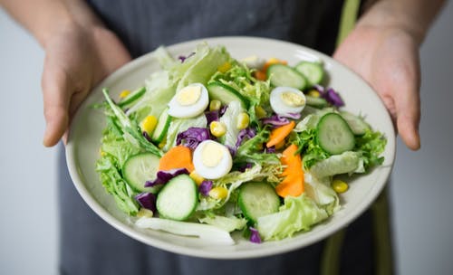碗蔬菜沙拉 · 免费素材图片