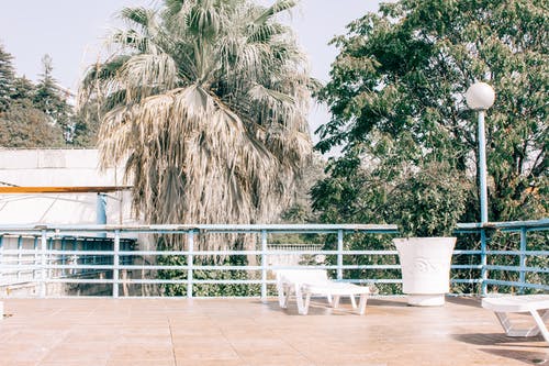 白色休闲椅 · 免费素材图片