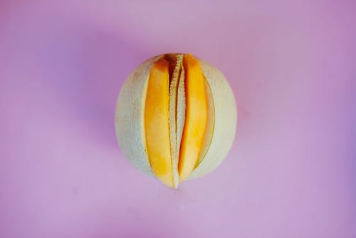 甜瓜的顶视图 · 免费素材图片