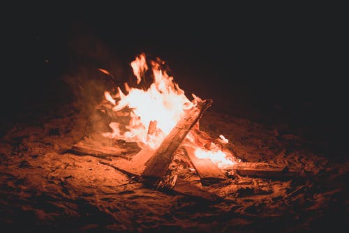 篝火的特写照片 · 免费素材图片