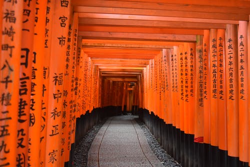 神社之间的走道照片 · 免费素材图片