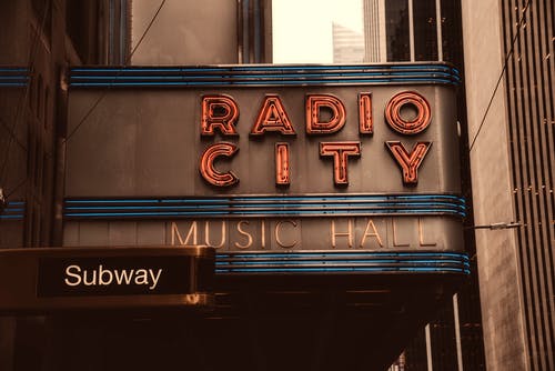 无线电城音乐厅大楼 · 免费素材图片