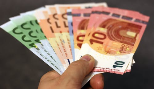 欧元英镑钞票批次 · 免费素材图片