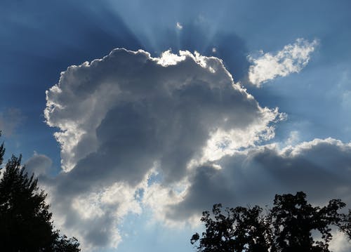 天空中的暴风云 · 免费素材图片
