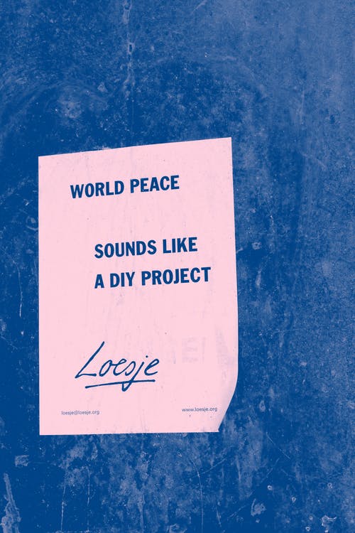 世界和平印刷纸 · 免费素材图片
