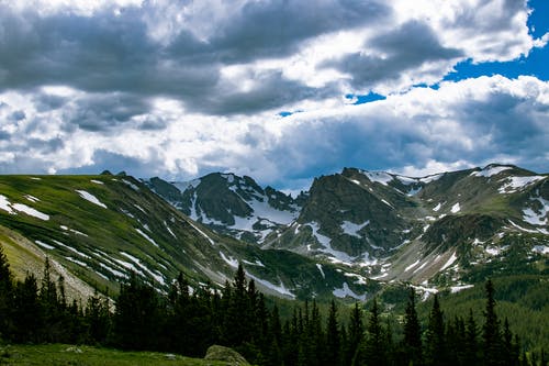山与雪的风景摄影 · 免费素材图片