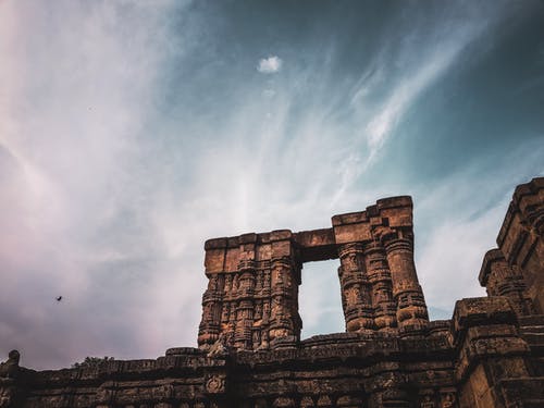 有关konark太阳神庙, 从下面, 低角度的免费素材图片