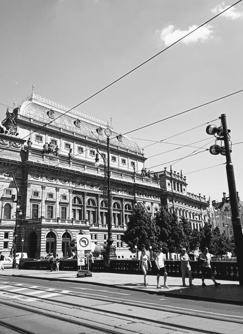 有关垂直拍摄, 建造, 有轨电车线路的免费素材图片