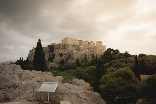 有关areopagus山, 低角度拍摄, 古老的的免费素材图片