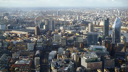 有关俯视图, 伦敦, 城市的免费素材图片