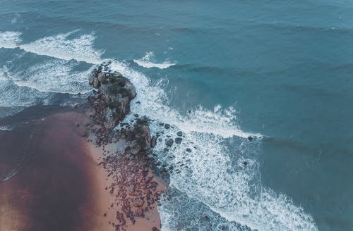 海洋鸟瞰图 · 免费素材图片