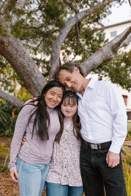 有关一起, 唐氏综合症, 垂直拍摄的免费素材图片