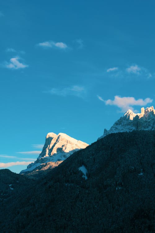雪山自然摄影 · 免费素材图片