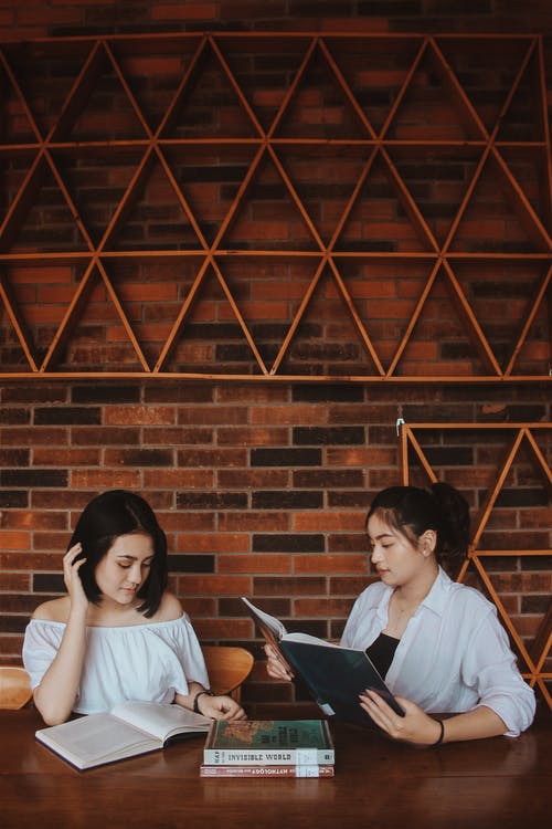 忙碌的女人看书 · 免费素材图片