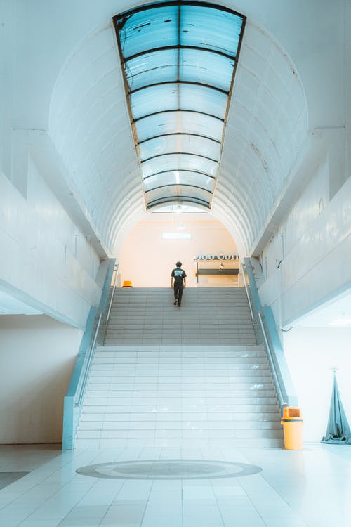 有关匿名, 垂直拍摄, 楼梯的免费素材图片