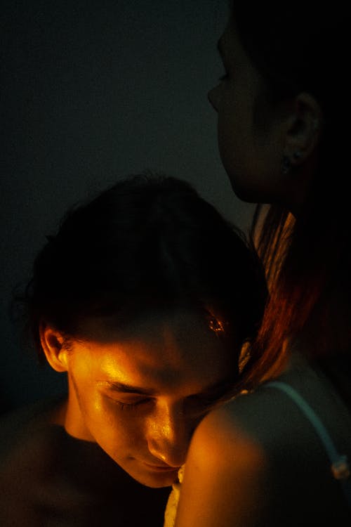 有关人, 侧面图, 垂直拍摄的免费素材图片