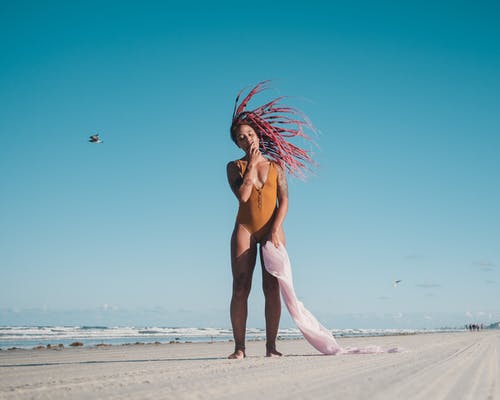 有关Copyspace, 人的头发, 户外的免费素材图片