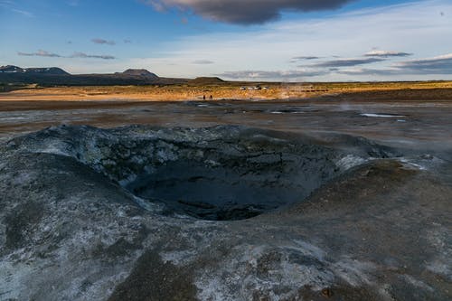 火山的航拍照片 · 免费素材图片