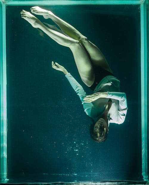 水下女人的照片 · 免费素材图片